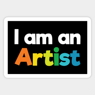 I am an Artist | Black Magnet